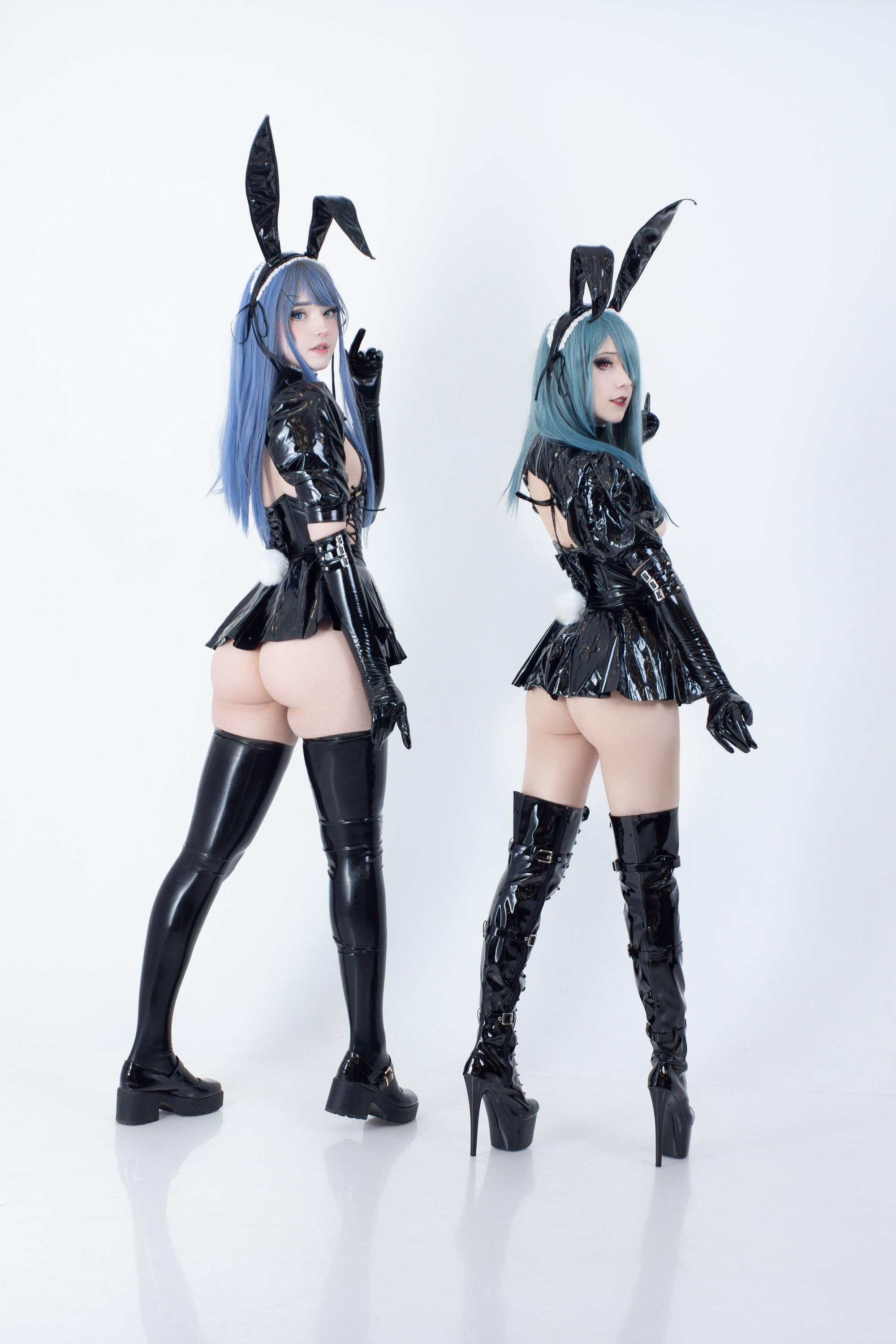 Candy Ball – NO.016 Latex Bunny Twins [57P]插图